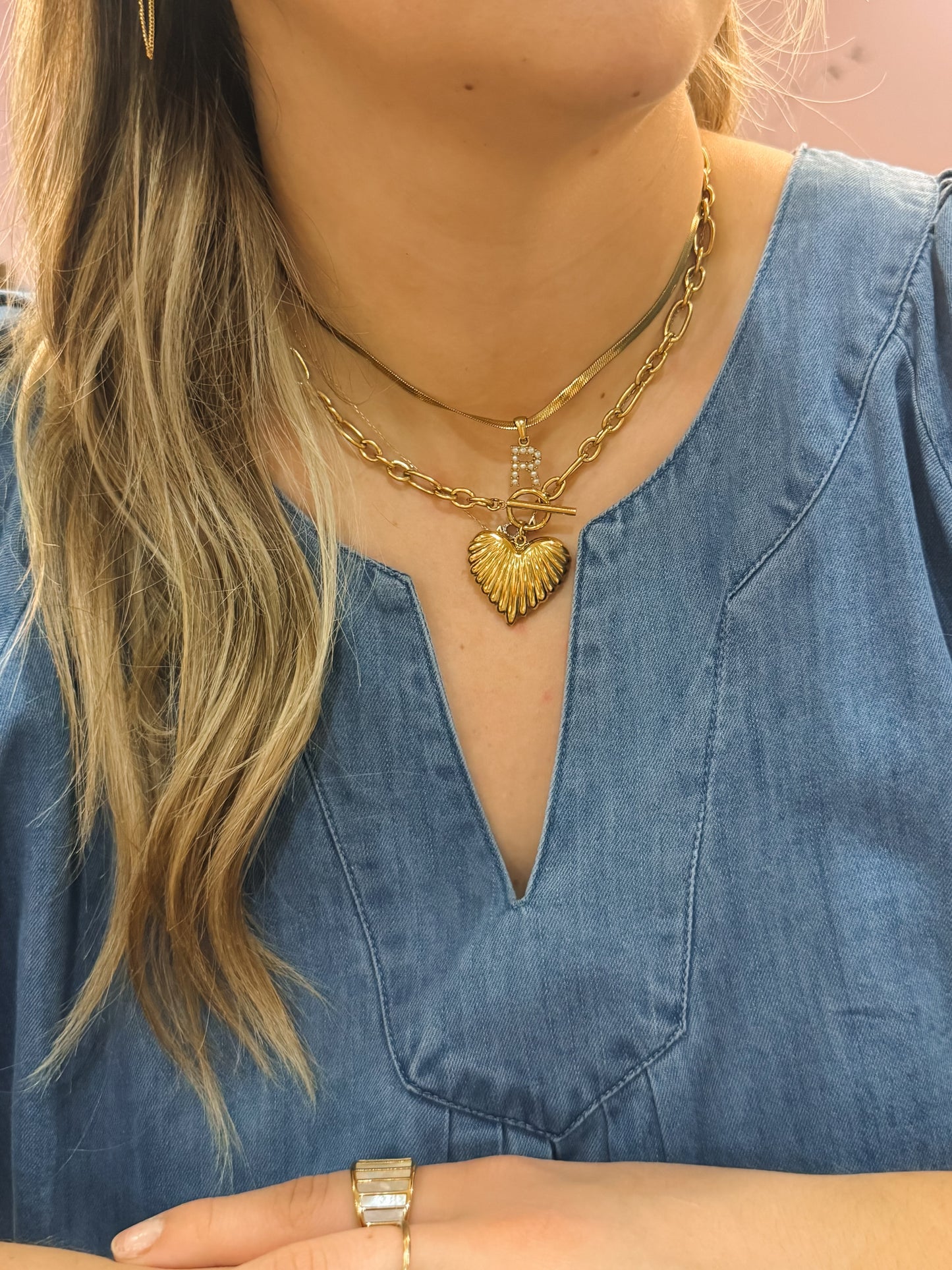 Luna Heart Necklace