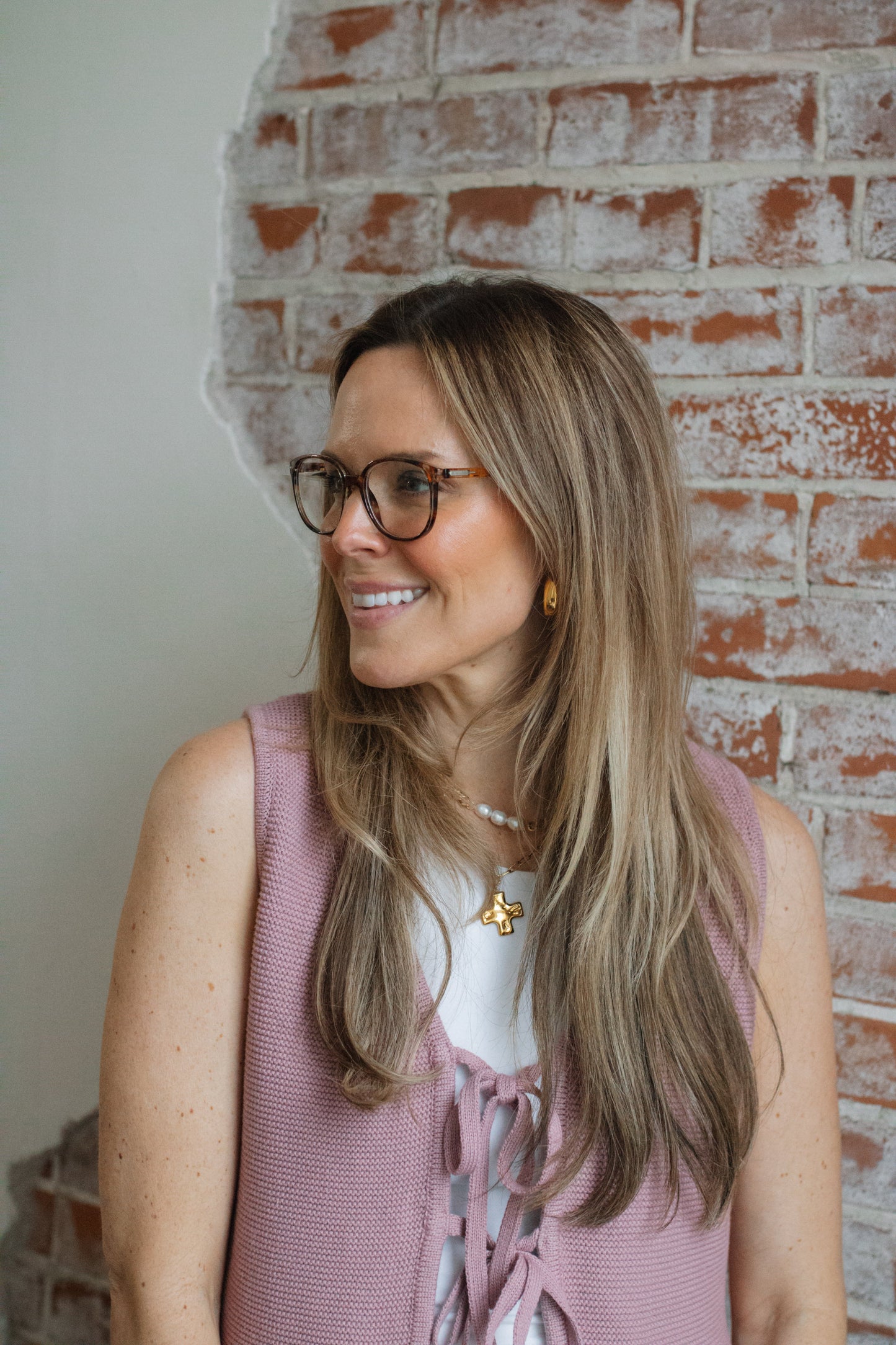 Manifest Blue Light Glasses | Caramel Quartz