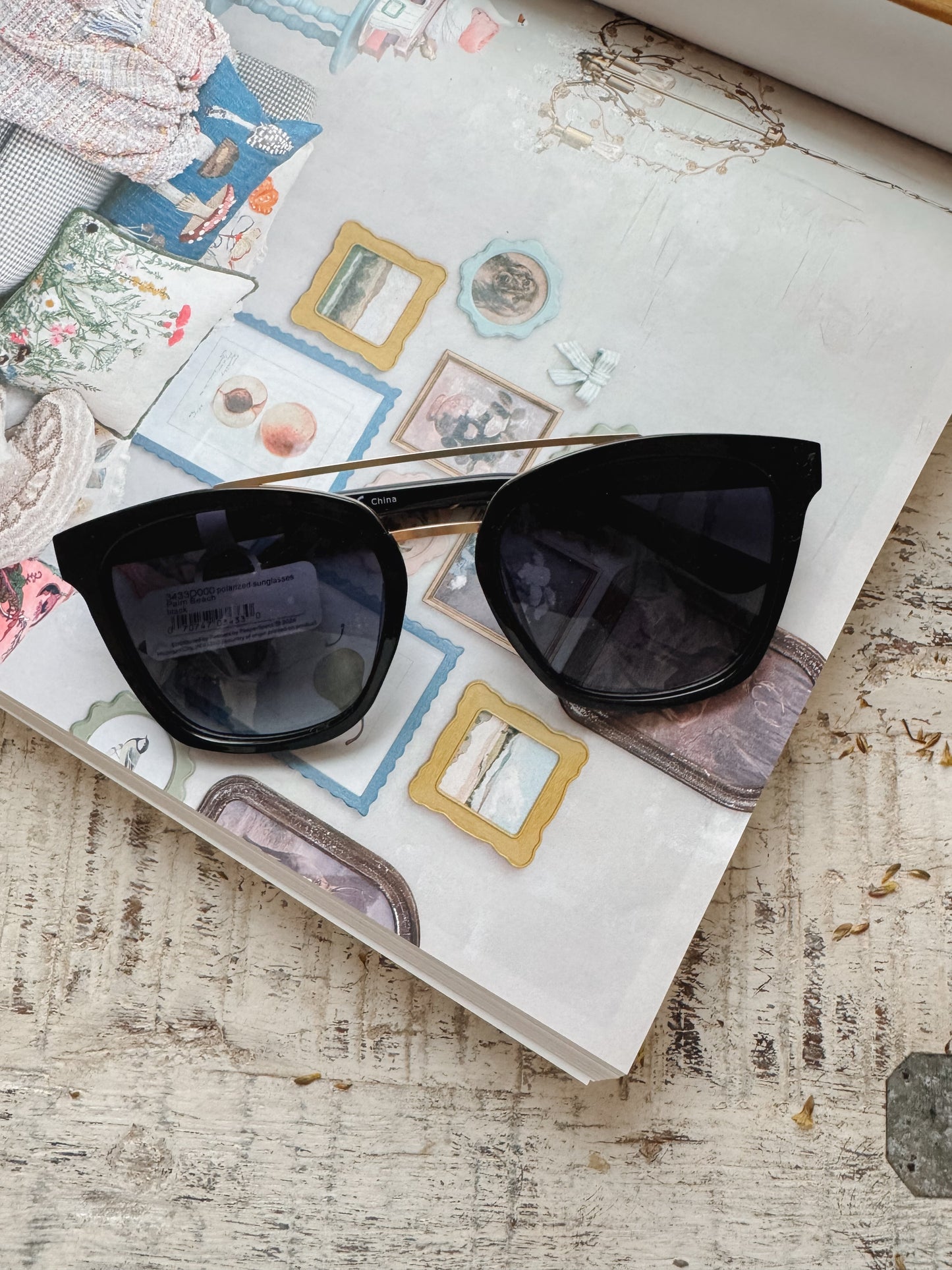 Palm Beach Polarized Sunglasses | Black