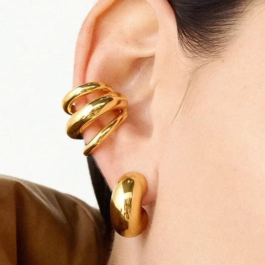Layer Up Your Look with Ames' Non-Tarnish Ear Cuff