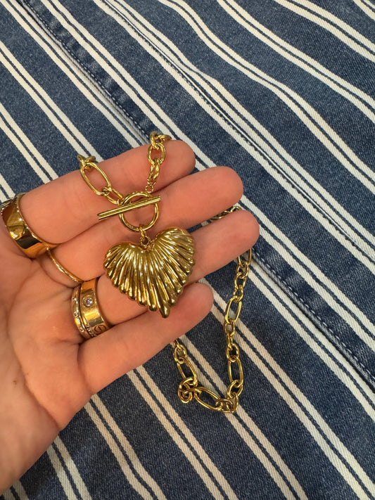 Luna Heart Necklace
