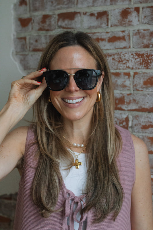 Palm Beach Polarized Sunglasses | Black