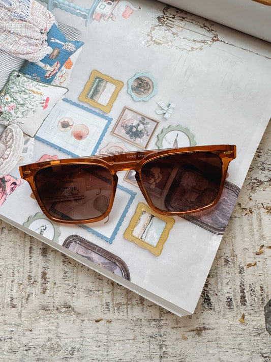 Shasta Polarized Sunglasses | Tan